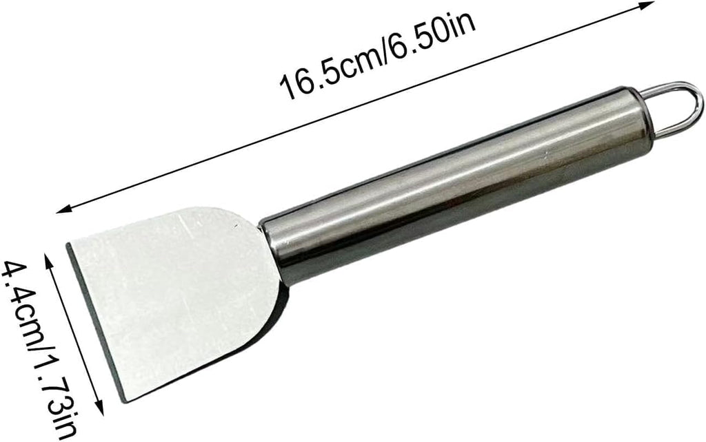 Kitchen Fume Shovel, Stainless Steel Ice Remover, Freezer Ice Scraper, Portable Defrosting Shovel, Multipurpose Cleaning Spatula, Defrosting Scraper Gadgets