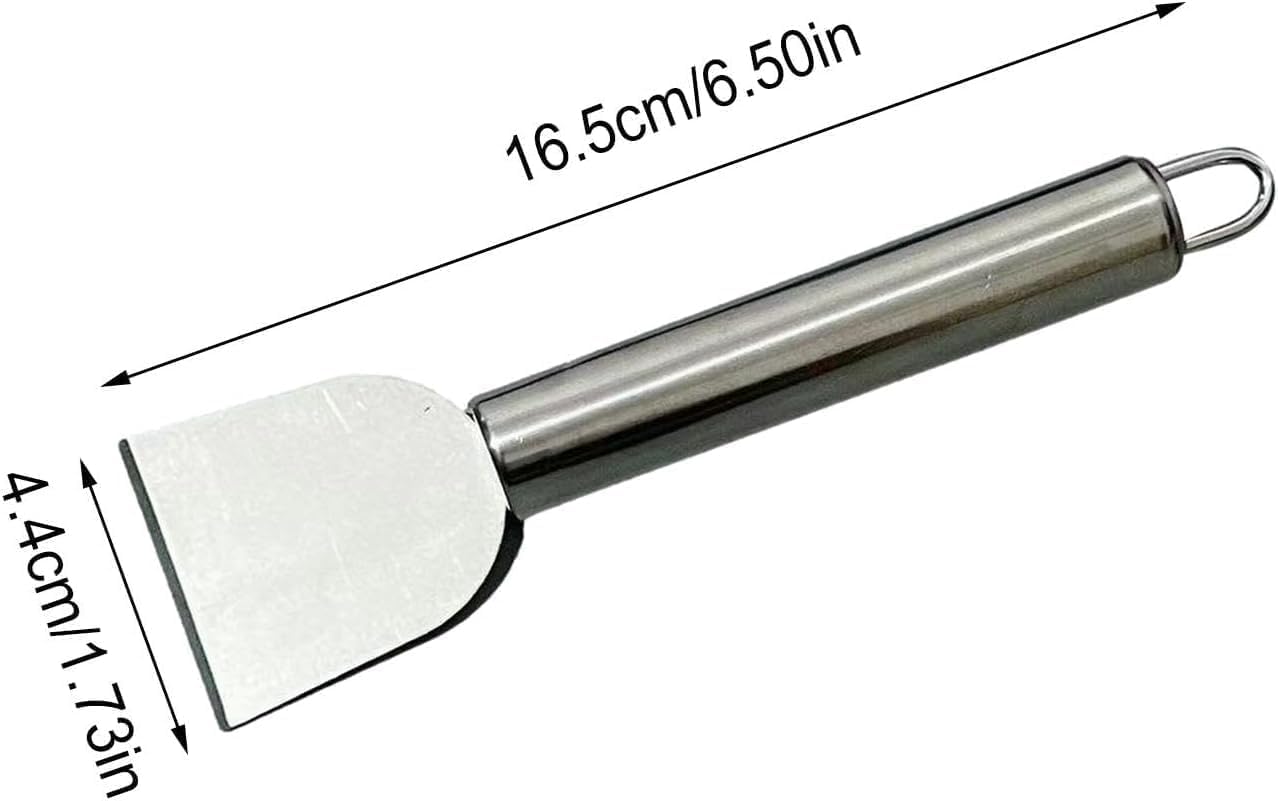 Kitchen Fume Shovel, Stainless Steel Ice Remover, Freezer Ice Scraper, Portable Defrosting Shovel, Multipurpose Cleaning Spatula, Defrosting Scraper Gadgets