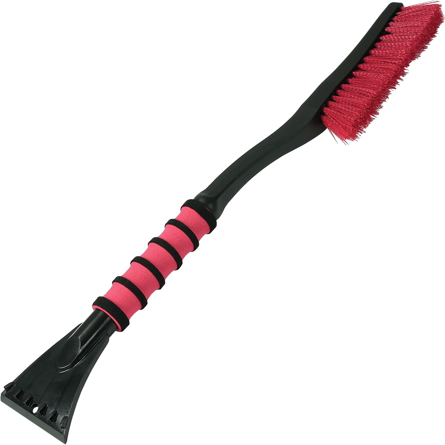 532 26 Inch Snow Brush with Ice Scraper for Cars, Trucks, SUVs, RVs, and More (Colors May Vary)