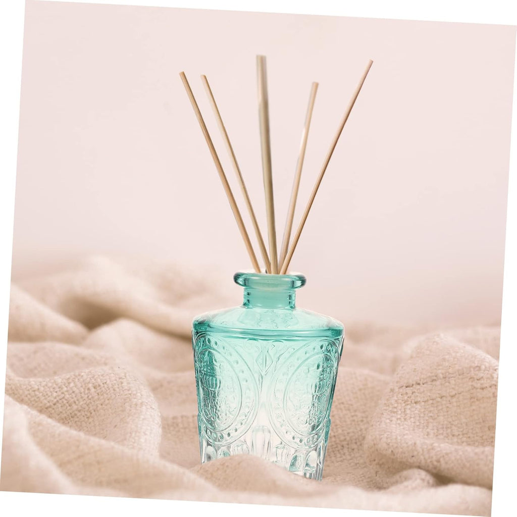 2Pcs Glass Aroma Diffuser Bottles Multi Purpose Empty Aromatherapy Bottles for Home Air Purification Refillable Perfume Essential Oil Container