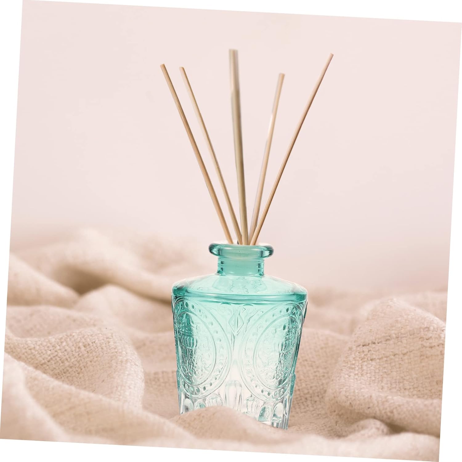 2Pcs Glass Aroma Diffuser Bottles Multi Purpose Empty Aromatherapy Bottles for Home Air Purification Refillable Perfume Essential Oil Container