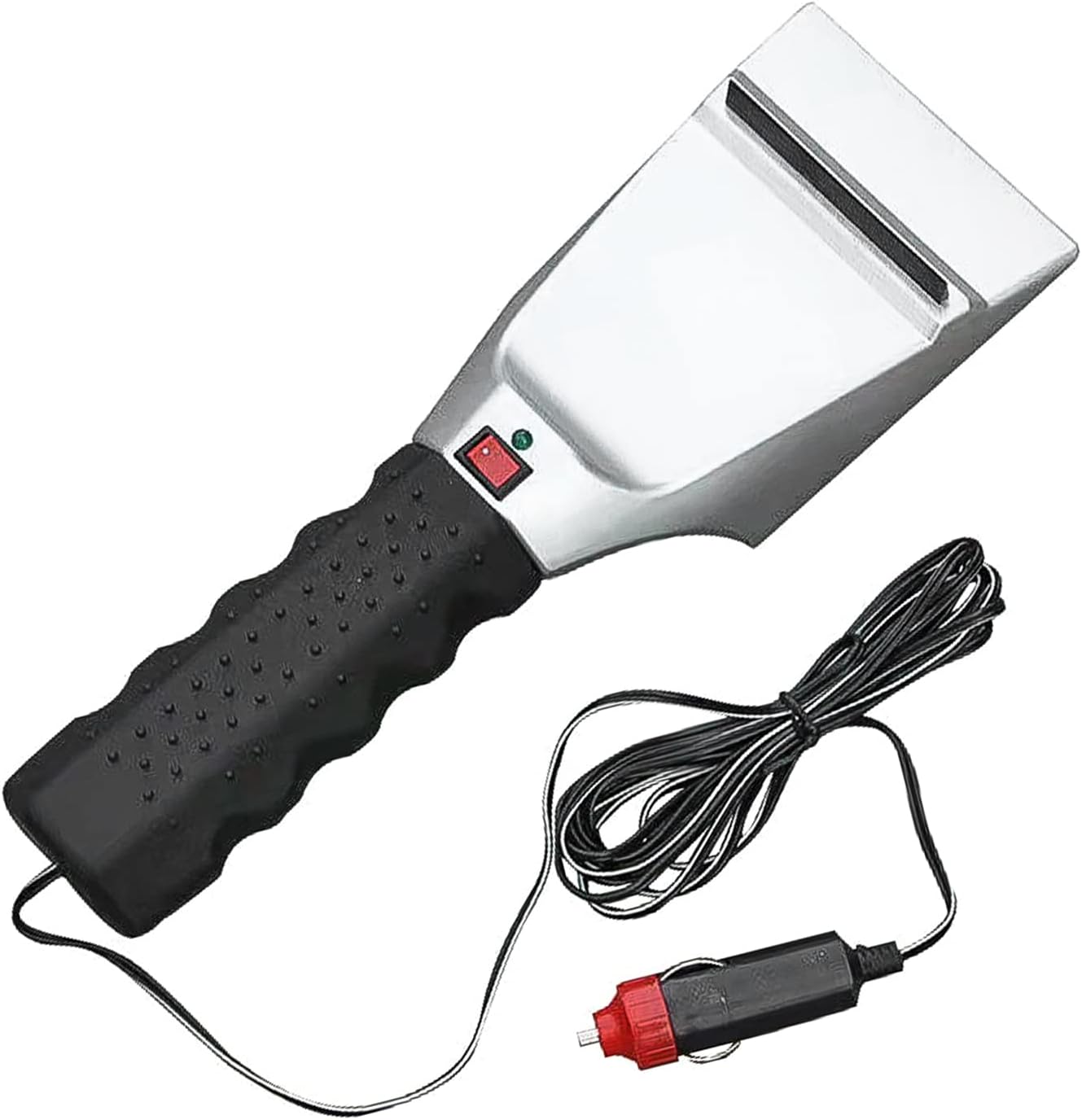 Ice Scrapers for Car Windshield, Ice Scraper Heated, Snow Scraper for Car, 12V Plug into Cigarette Lighter Electric Scraper Heating, Car Ice Scraper, Snow Ice Brush Shovel Snow Removal Tools