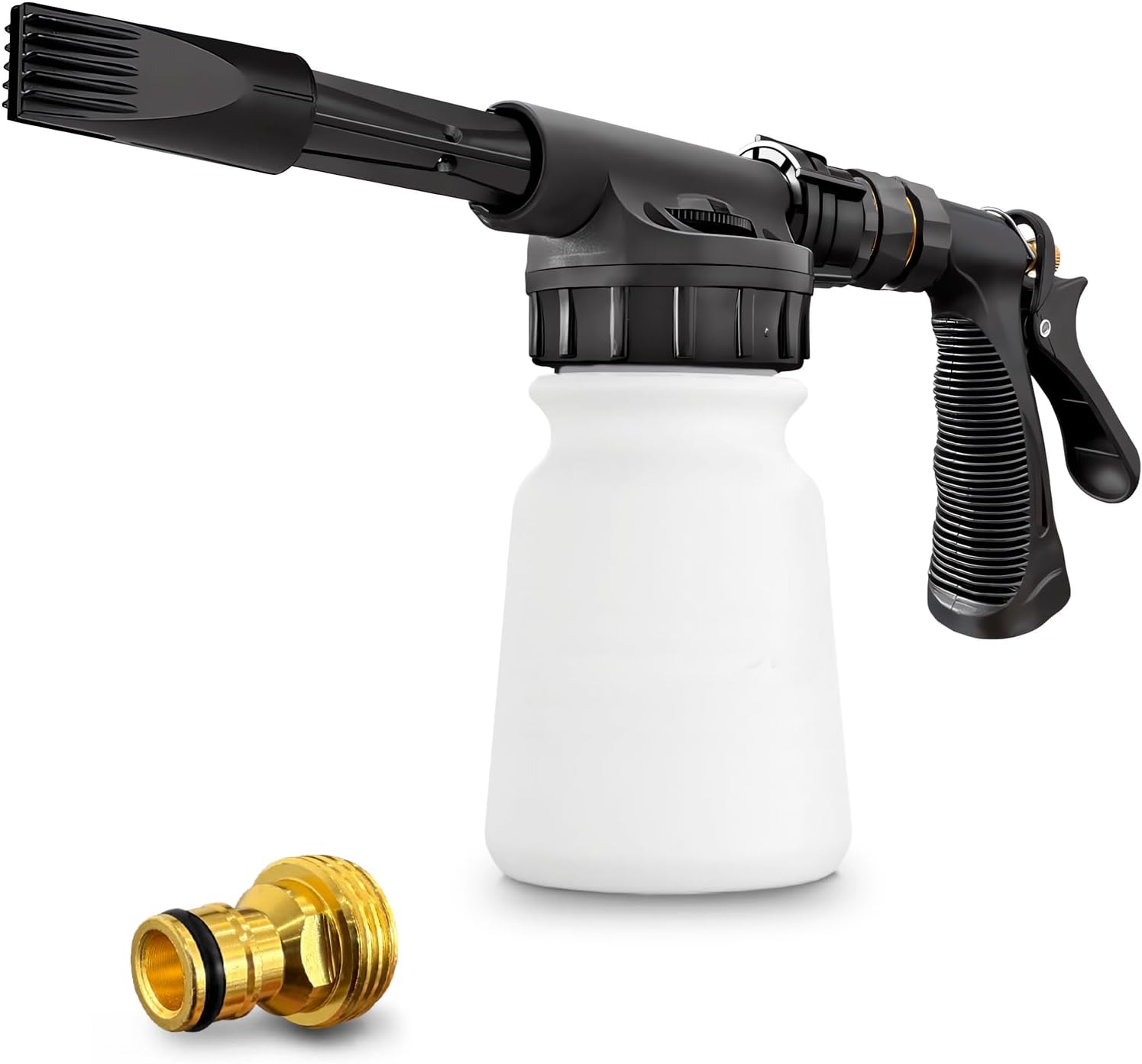 Car Wash Foam Gun- Car Foam Sprayer - Foam Cannon for Hose - Spray Foam Gun Cleaner - Snow Foam Blaster for Cars, Boats, RVs, Foam Cannon Connects to Any Garden Hose