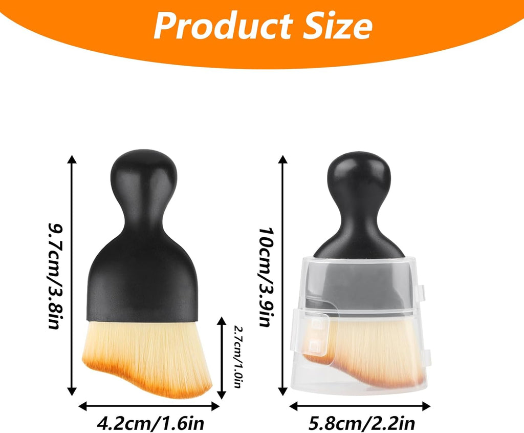 6 Pcs Car Brushes, Car Cleaning Brush Interior Car Dust Brush Tools, Soft Car Interior Cleaning Brush Detailing Brush, Curved Dusting Brush for Cleaning Crevice Air Outlet Automotive Accessories