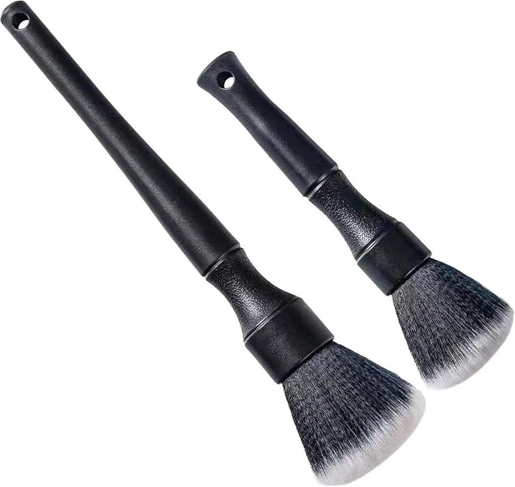 Ultra-Soft Car Detailing Brush Set, Scratch-Free Cleaning Brushes for Interior and Exterior, Air Vents, Dashboard, Wheels, Engine Bay, and Leather Surfaces